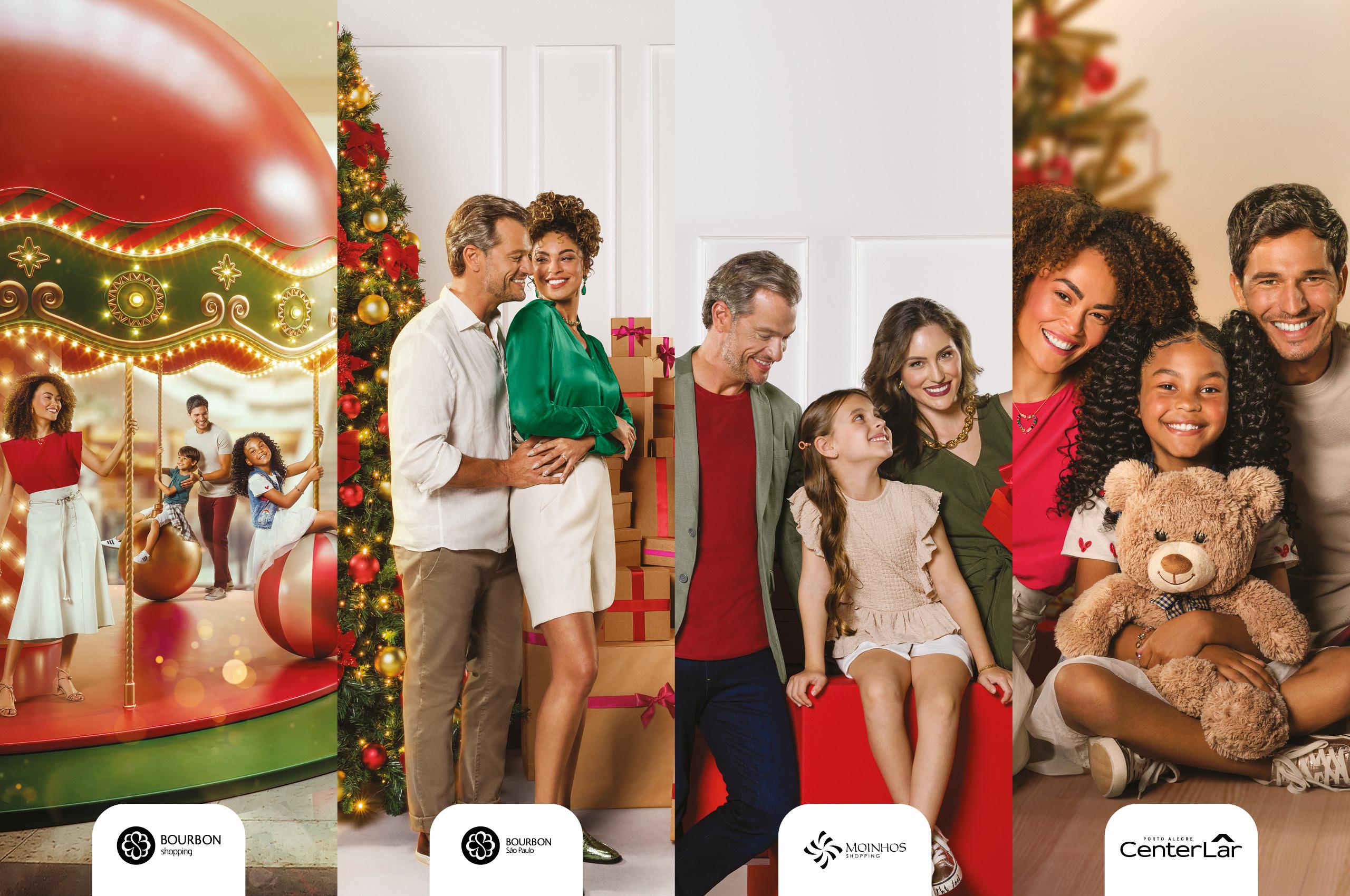 Shoppings da AIRAZ lançam campanhas de Natal