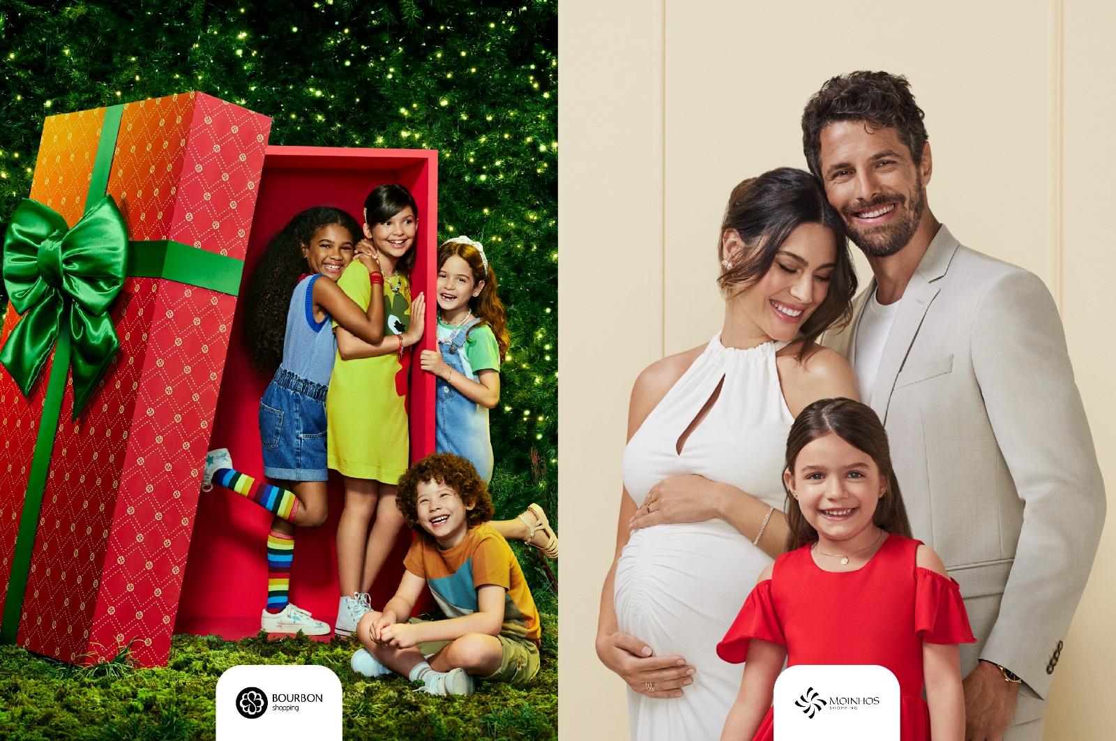 O encantamento dos presentes é o tema de Natal nos shoppings da AIRAZ