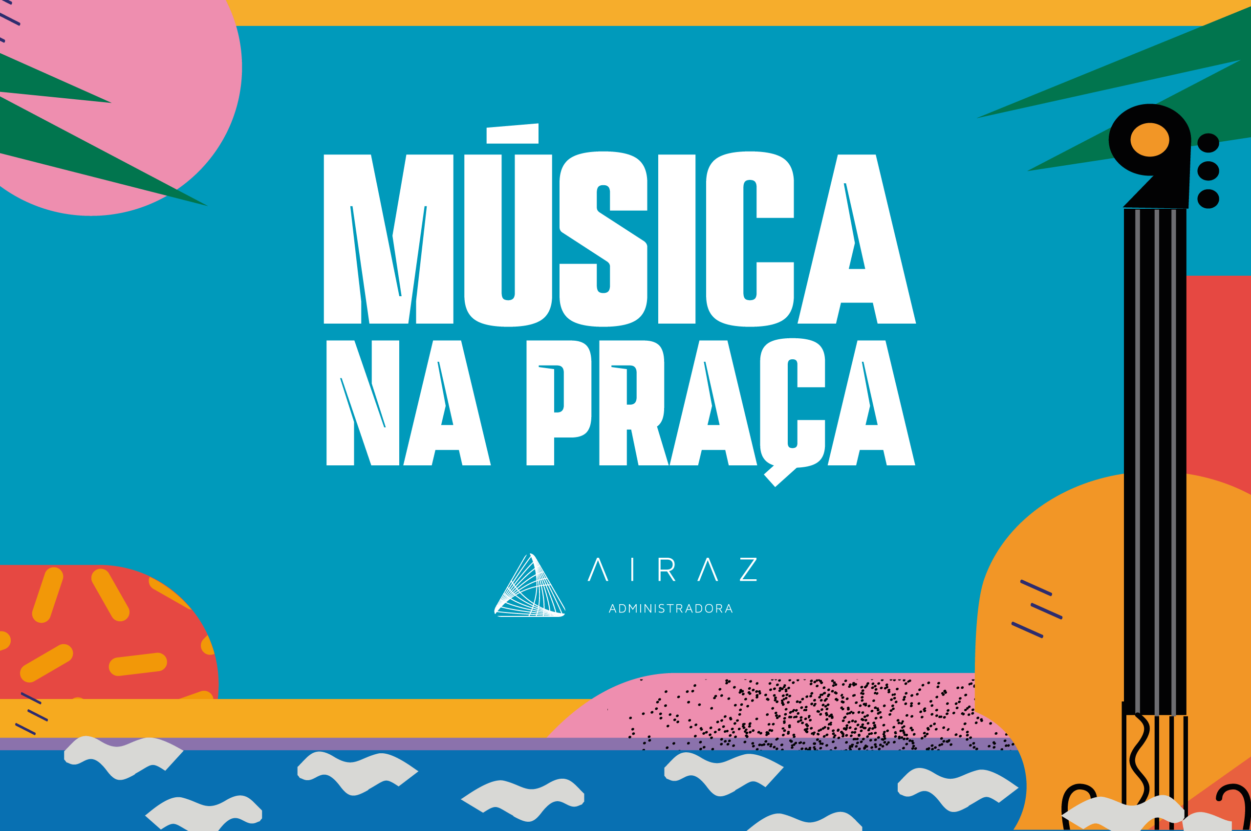 Música na Praça nos shoppings da AIRAZ