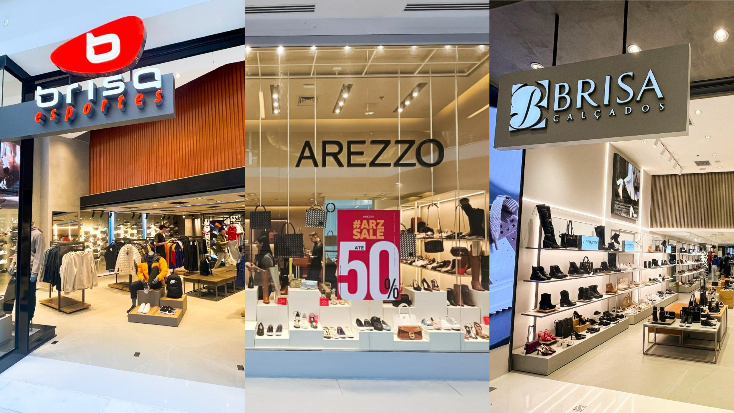 Novidade no Bourbon San Pellegrino: Arezzo e Brisa inauguram lojas