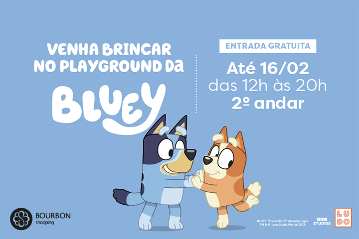 No Mall: Bourbon São Paulo recebe Arena Bluey